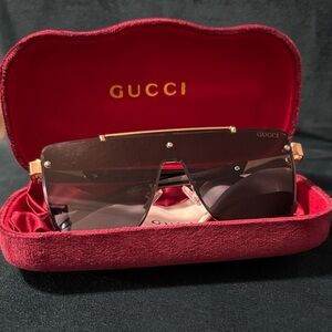 Black and Gold Sunglasses